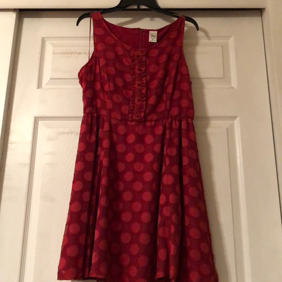 Disney Lauren Conrad size 12 biking red dress NWT - Picture 5 of 5